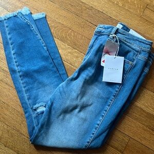 KanCan high rise ankle skinny jeans